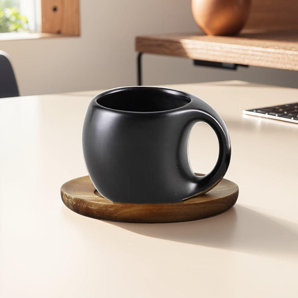 Coffee Cat Purr-fekt Premium Tasse mit Untersetzer
