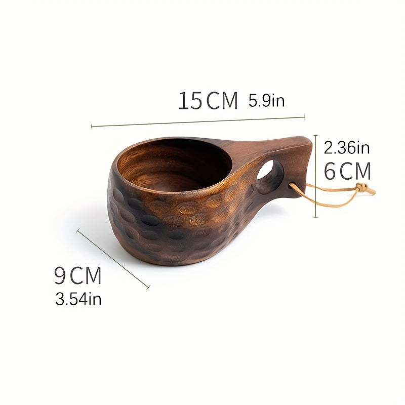 Coffee Cat Kuwa Handgefertigte japanische Holzbecher
