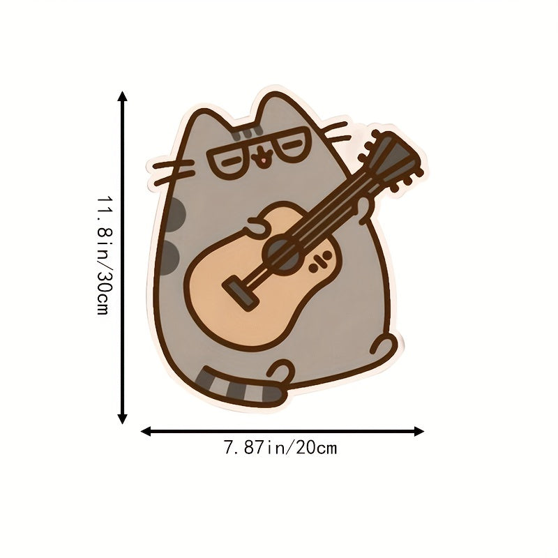 Coffee Cat Kawaii Mouspad