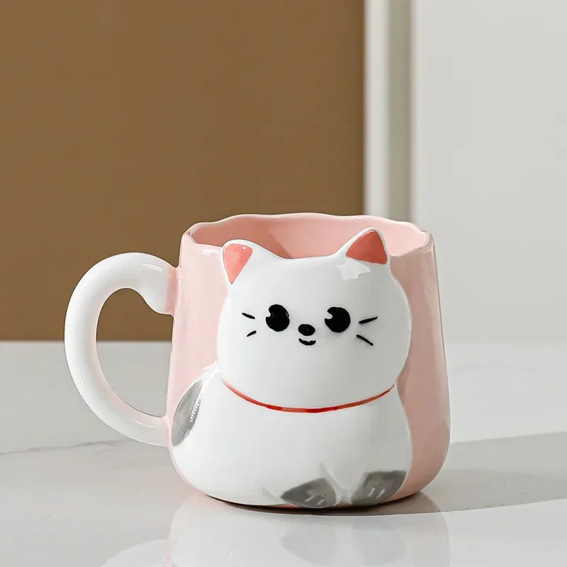 Coffee Cat Paw-sitive Morning Cup