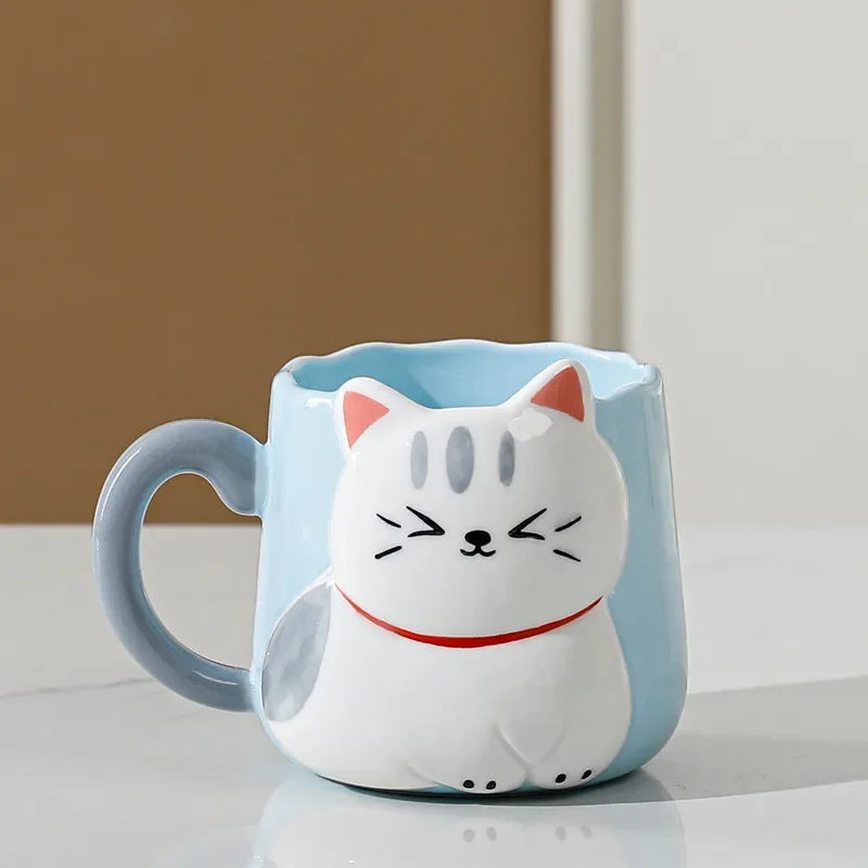 Coffee Cat Paw-sitive Morning Cup