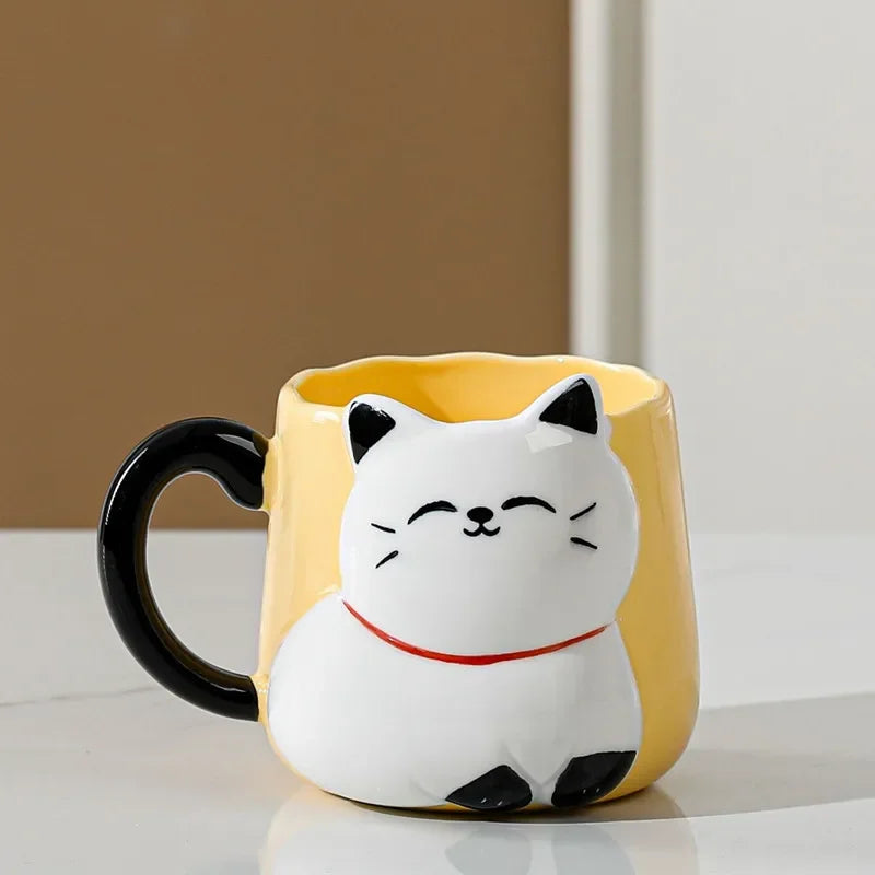 Coffee Cat Paw-sitive Morning Cup