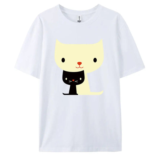 Coffee Cat Meow Unisex T-shirt