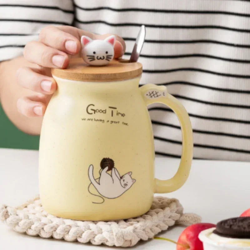 Coffee Cat Pawsome Sip Mug