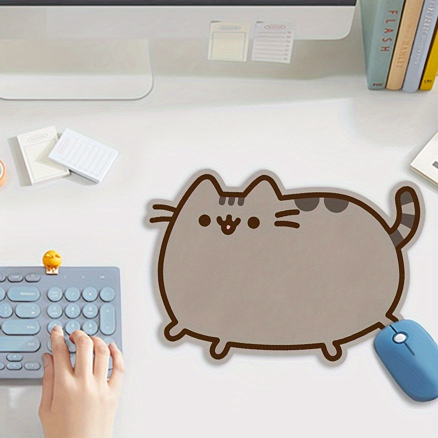 Coffee Cat Kawaii Mouspad