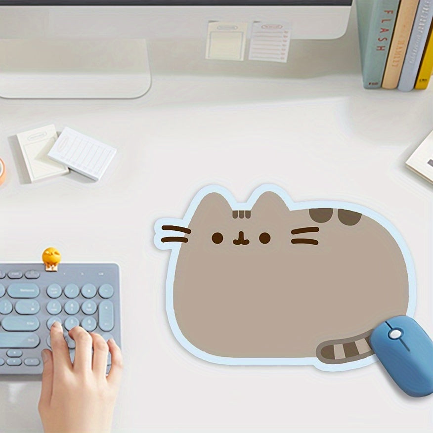 Coffee Cat Kawaii Mouspad