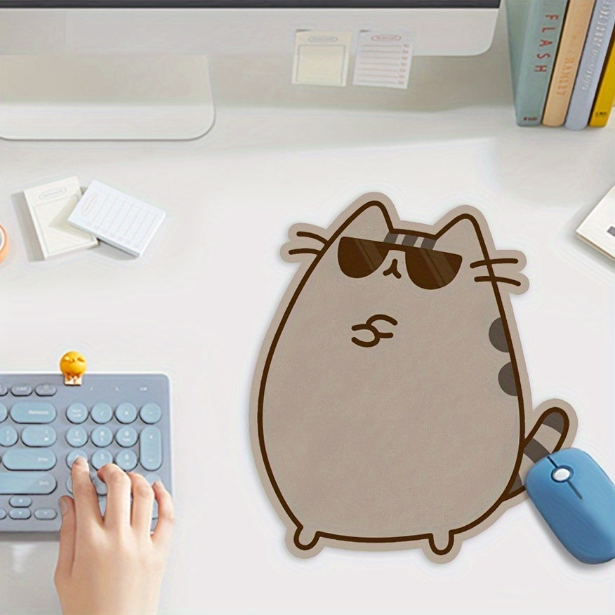 Coffee Cat Kawaii Mouspad