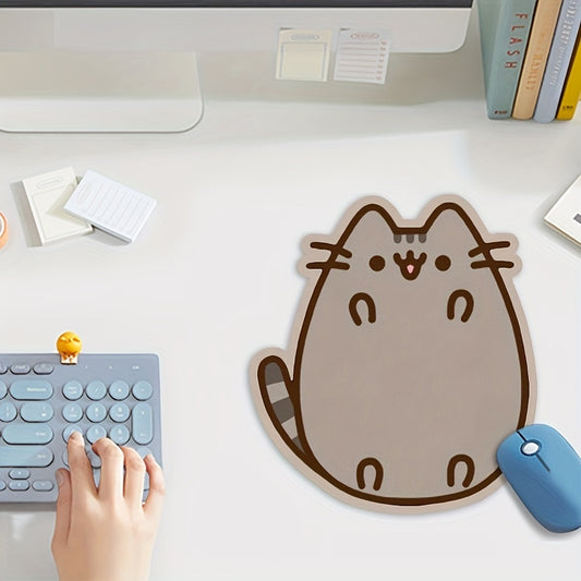 Coffee Cat Kawaii Mouspad