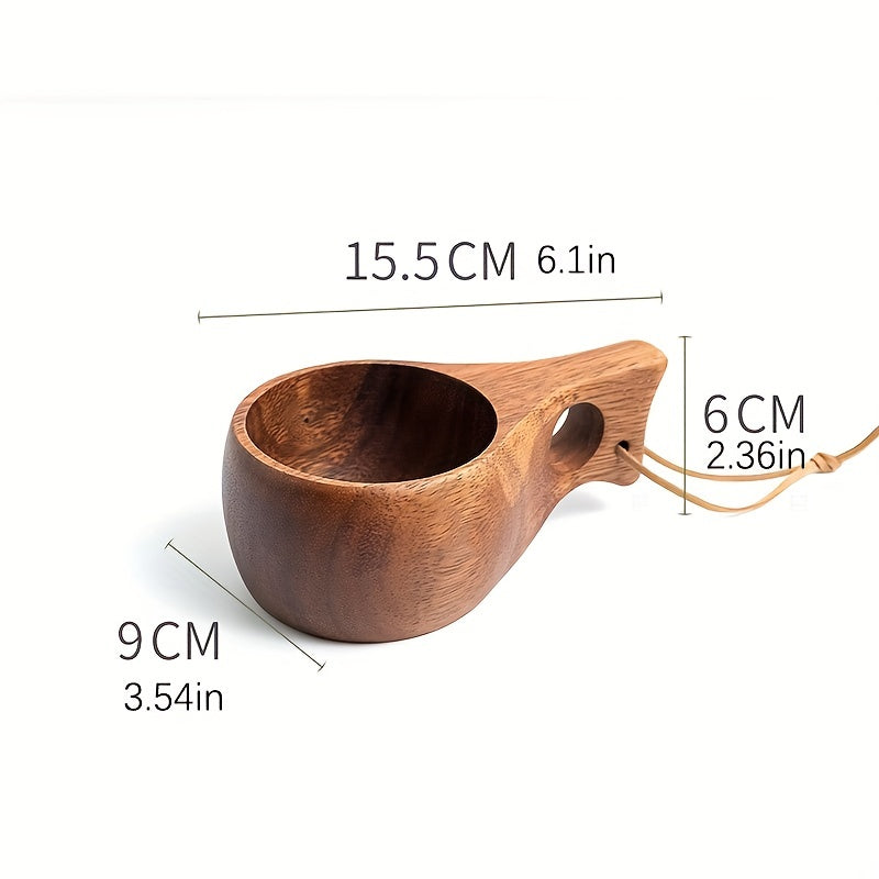 Coffee Cat Kuwa Handgefertigte japanische Holzbecher