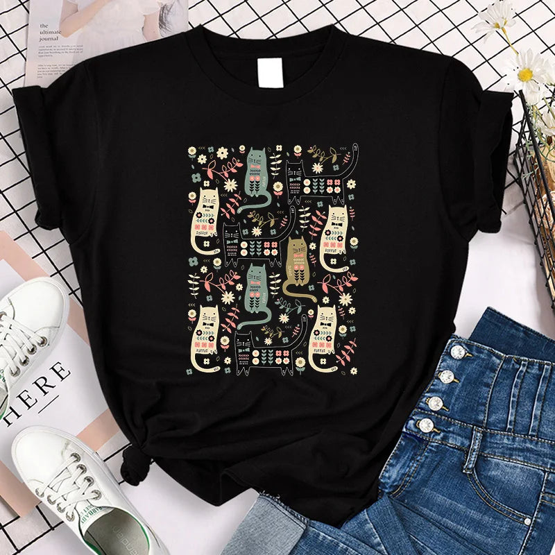 Coffee Cat Club Tee