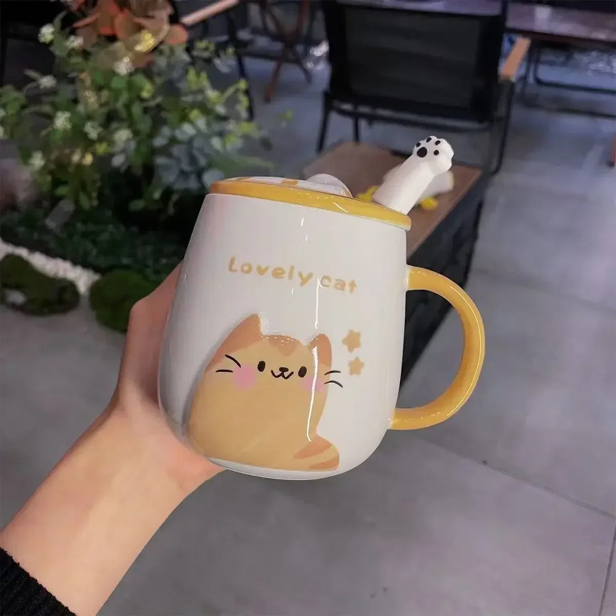 Coffee Cat Purr-fekt 'Cute me' Cup Set