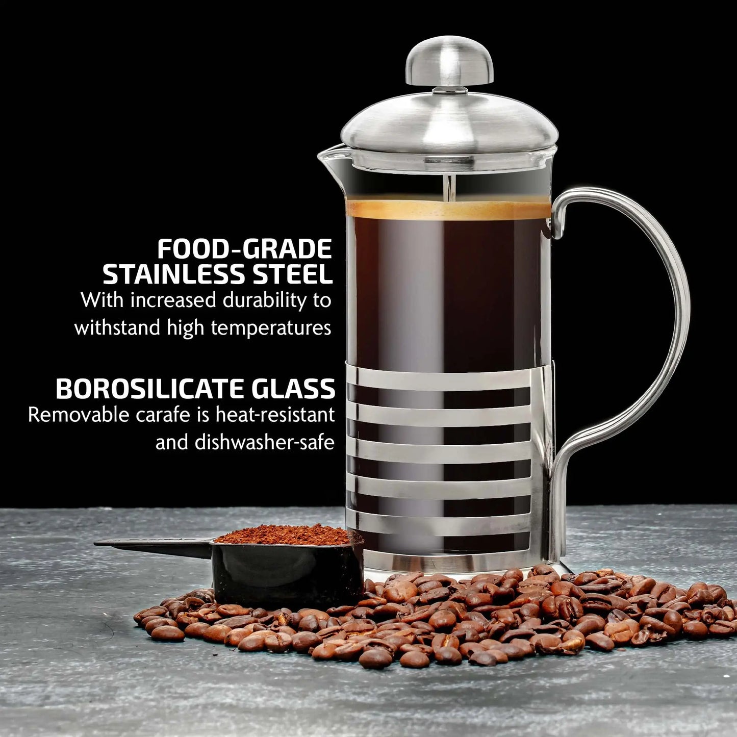 Coffee Cat Lumière Brew French Press