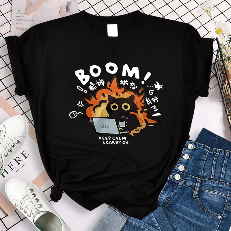 Coffee Cat Club Tee