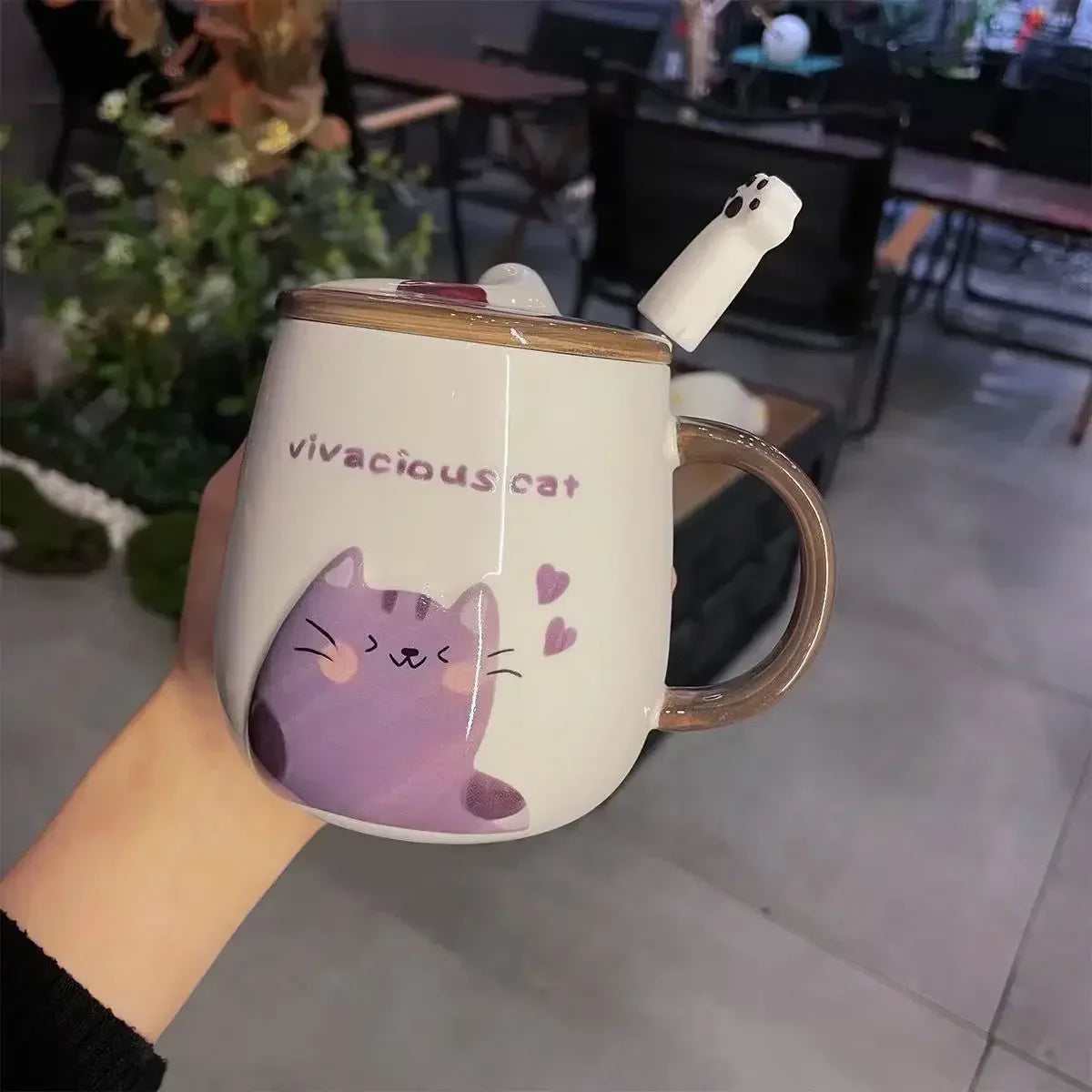 Coffee Cat Purr-fekt 'Cute me' Cup Set