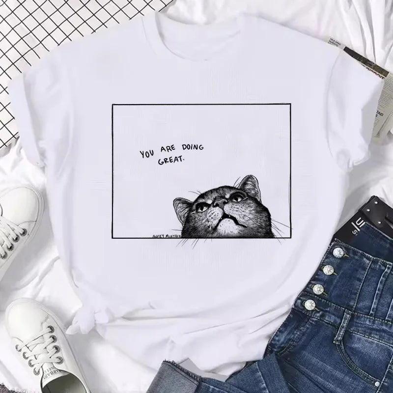 Coffee Cat Club Tee