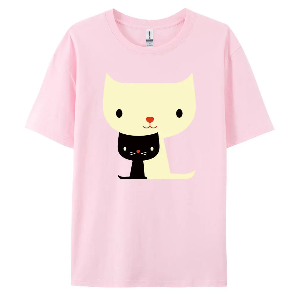 Coffee Cat Meow Unisex T-shirt