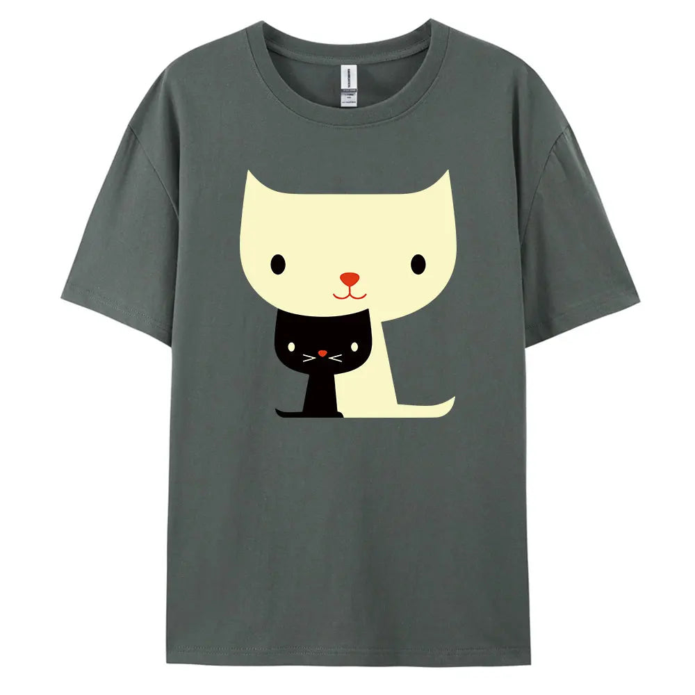 Coffee Cat Meow Unisex T-shirt
