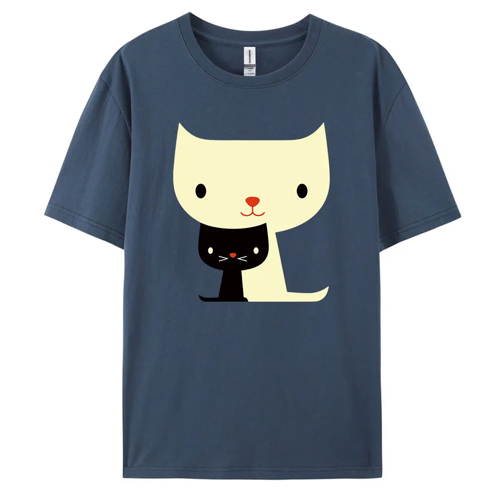 Coffee Cat Meow Unisex T-shirt