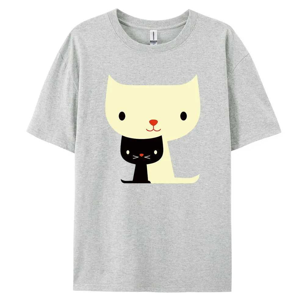 Coffee Cat Meow Unisex T-shirt