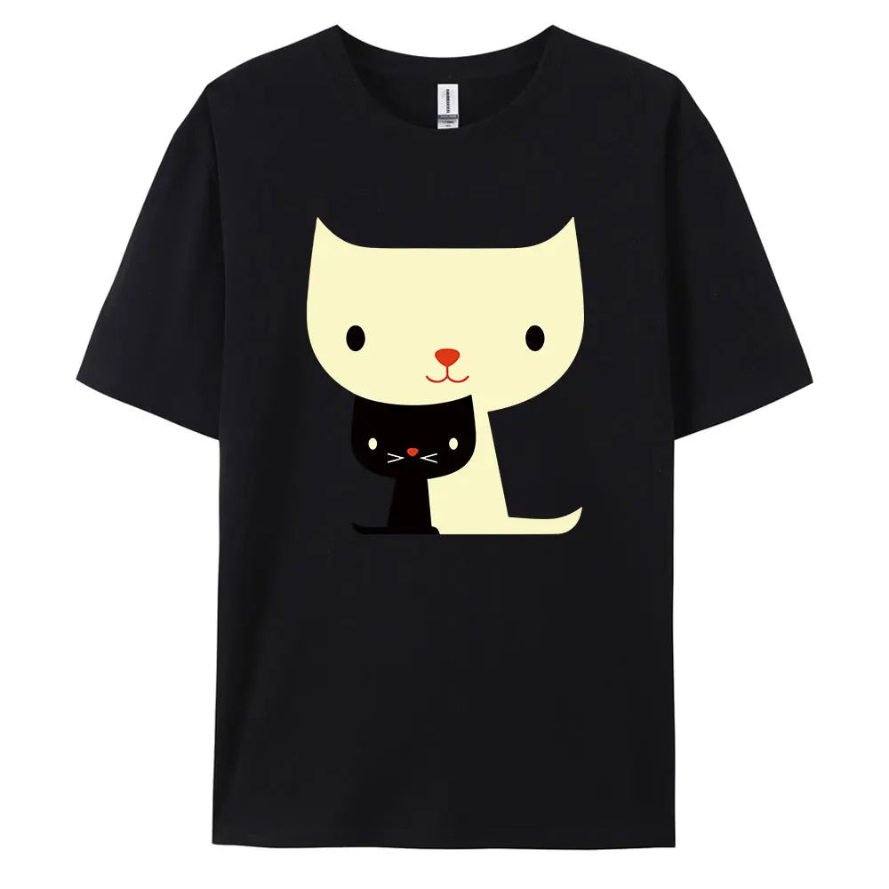 Coffee Cat Meow Unisex T-shirt