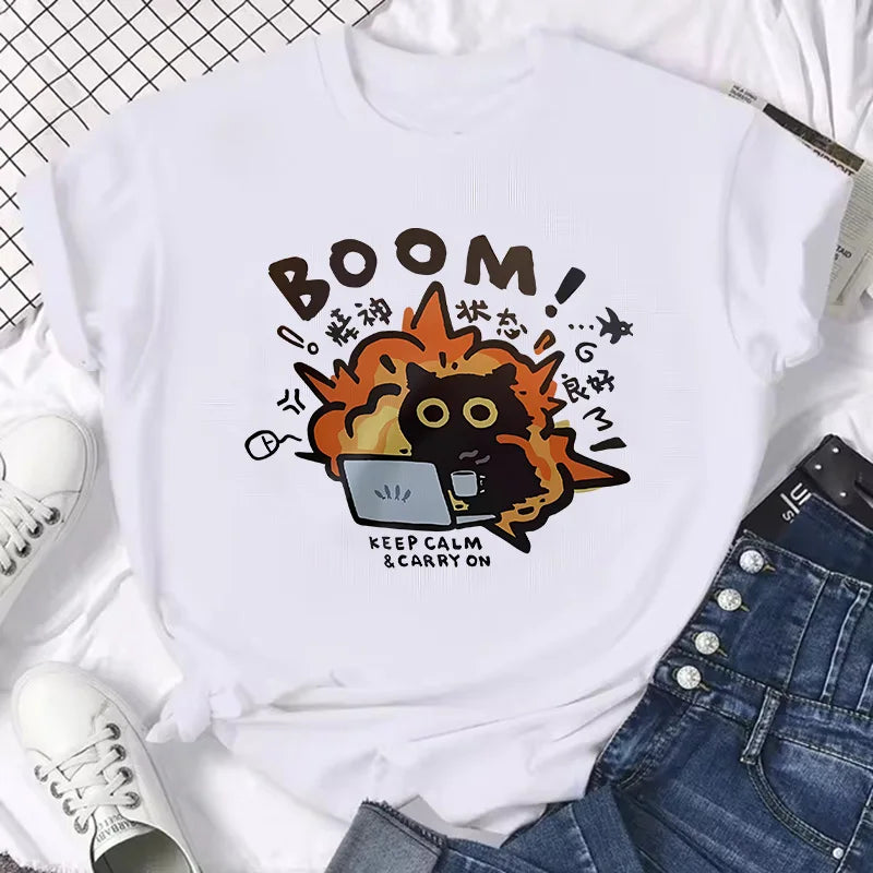 Coffee Cat Club Tee