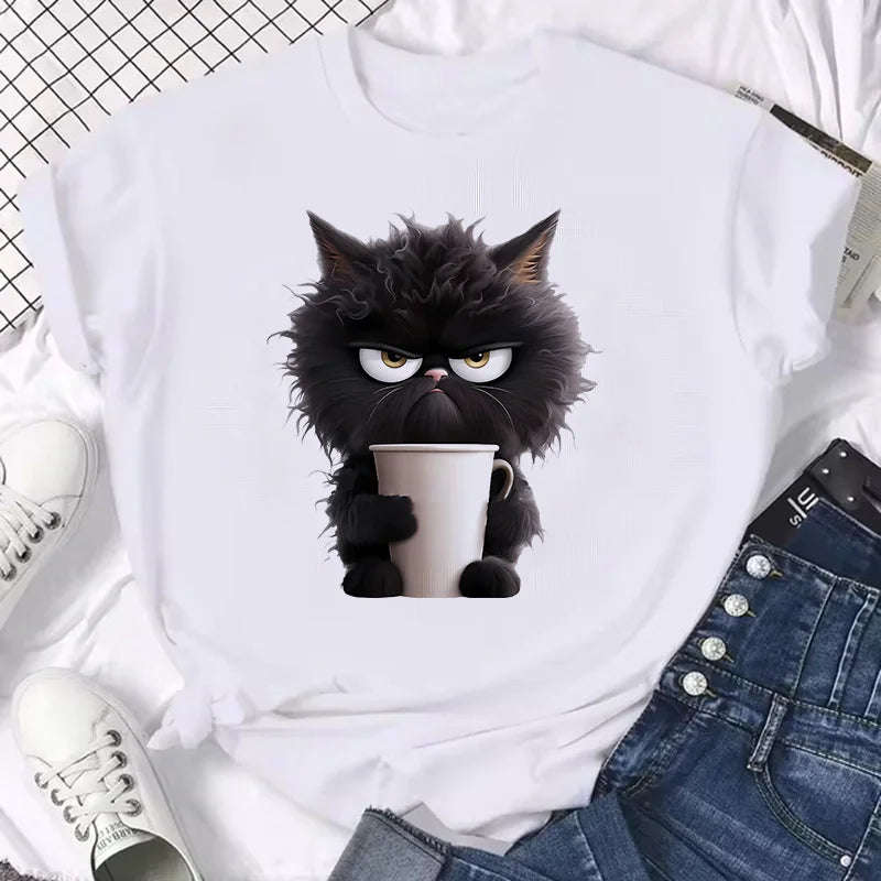 Coffee Cat Club Tee
