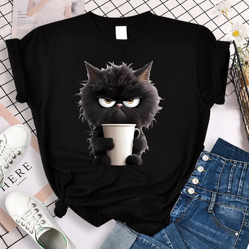 Coffee Cat Club Tee