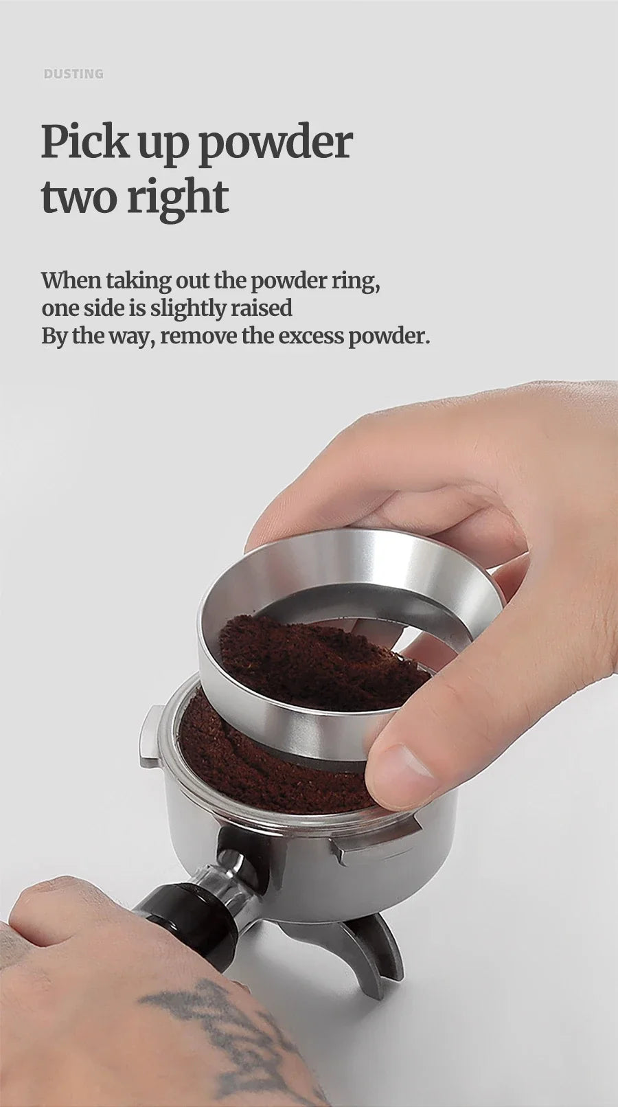 Coffee Cat 'Catch Me' Barista Ring