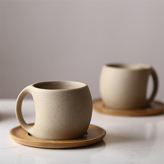 Coffee Cat Purr-fekt Premium Tasse mit Untersetzer